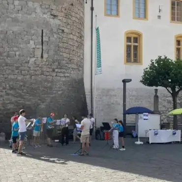 Présentation de l’école de musique sur la place Pestalozzi – 10 juin 2023