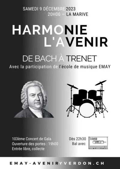 Dimanche 9 Décembre – 103ème Concert de Gala