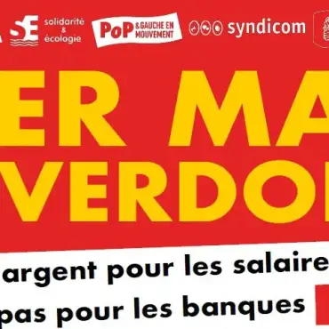 1er mai 2024 – 18h30 – En Ville – Manifestations du 1er mai