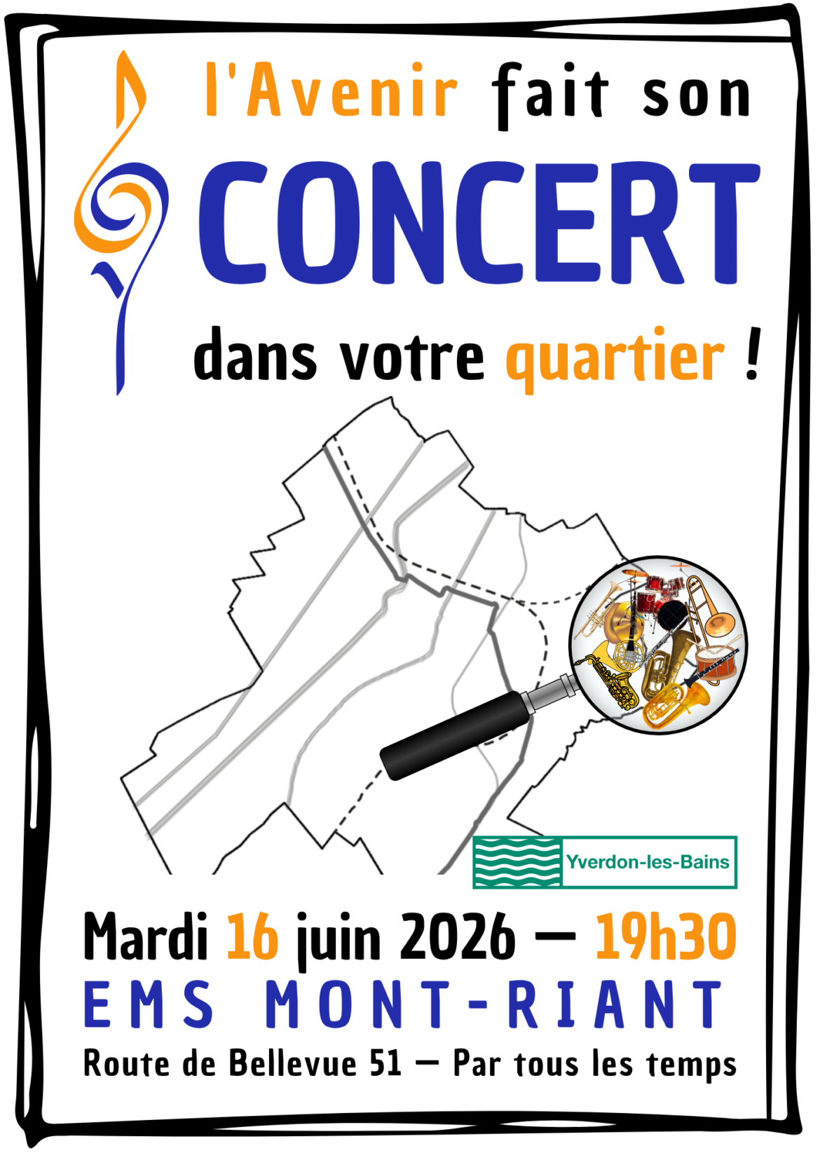 16 juin 2026 – Concert de quartier – EMS MONT-RIANT
